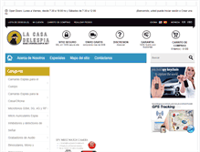Tablet Screenshot of casadelespia.net
